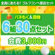 景品パークレビュー 【ゴルフコンペ賞品30点セット】6組24名様：会費3,000円（全員に当たる！）